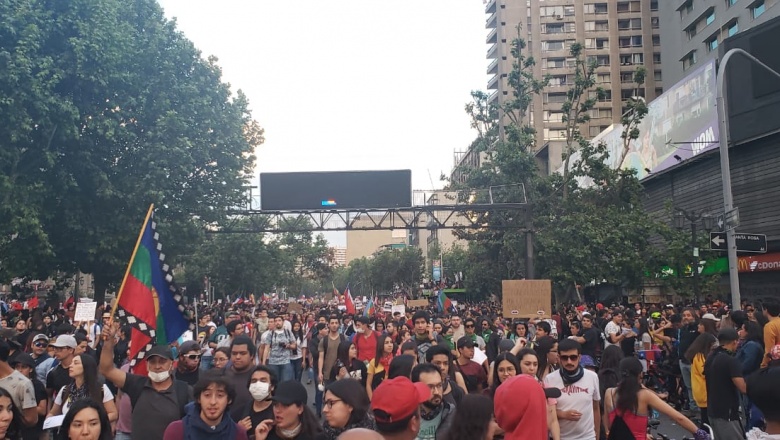 La marcha más grande de la historia de Chile