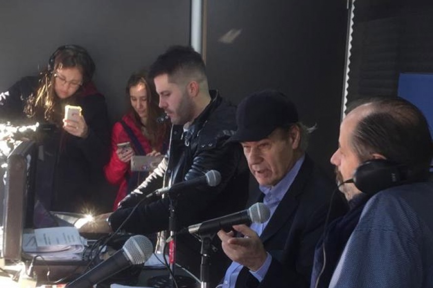 Víctor Hugo y Gustavo Campana desde Sociales.