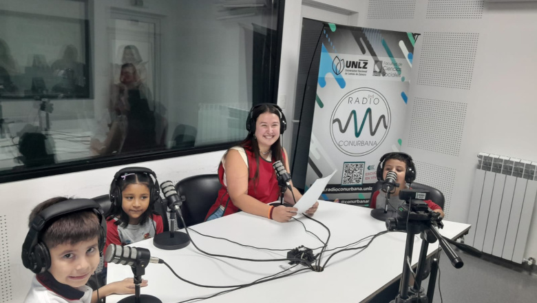 Trabajo radial del Jardín Las Ardillitas