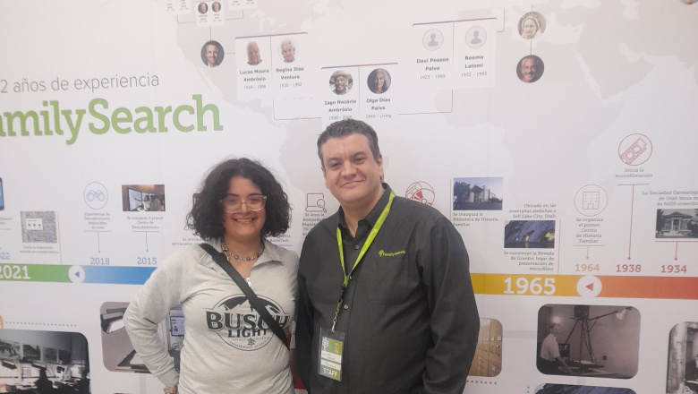 Móvil en la Feria del Libro: diálogo con Pablo Shpilman, de FamilySearch