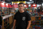 Móvil en la Feria del Libro: entrevista con el directorde la editorial Sudestada, Ignacio Portela